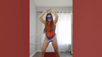 Have you seen a Spider Hero Hula Hooping ???? #fitness #fitnessmodel #shorts #ootd #fypシ゚viral