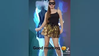 Good Morning Happy Dance ???? Halloween edition #shortsvideo #tiktok #egirl #trending #ootd