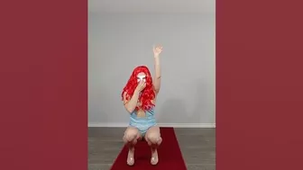 Mermaid cheeky dancing #shortsvideo #shorts #trending #egirl #bikini #viral #fakegirl