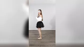 Sexy Lingerie Tutu Skirt Cozy Sweater Fun #maskedmodelvids #shorts #tiktok #shortvideo #short #viral #4