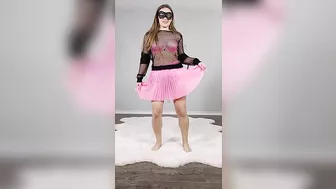 Sheer Skirt Rockstar Lookbook #maskedmodelvids #shorts #short #shortvideo #shortsvideo #shortsfeed #2