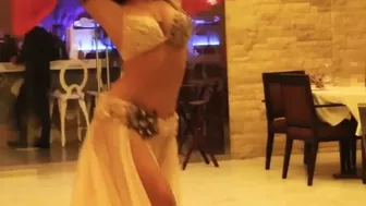 Belly dancer Dubai hotel show part 1