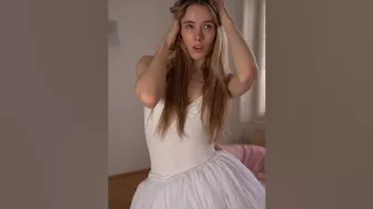 cute girly ballerina #girl #pretty #lipsync