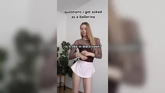 a little QnA for you #ballerina #girl #questions #3