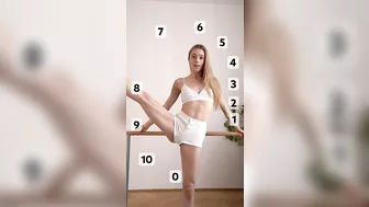 human clock countdown #ballerina #flexible #2