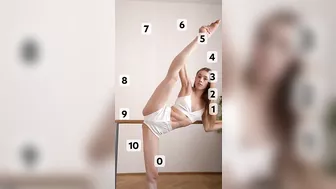 human clock countdown #ballerina #flexible #4