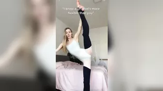 i wanna collab with her #flexible #ballerina #4