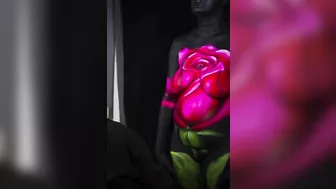 Rose Body painting by Sailesh Chatterjee #fashion #reptiles #snake #4