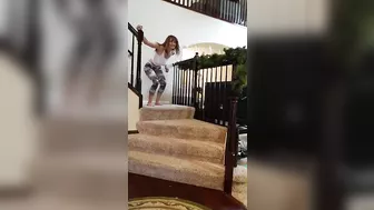 Running up the stairs is more fun! #2