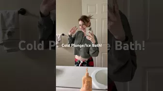 EtherealLoveBug Cold Plunge! #bikini #coldplunge #icebath