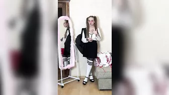 Try on Halloween costumes #3