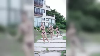 Thong Bikini Jump Roping In Taiwan #3