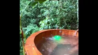 Thong Bikini Model In Colombian Sauna