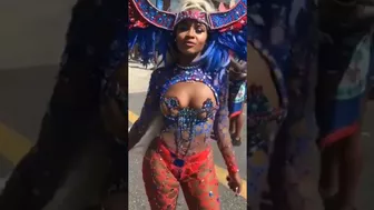 Blue and Red Feathers Costume | #Shorts 4 | Joy of Carnival