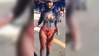 Blue and Red Feathers Costume | #Shorts 4 | Joy of Carnival #2