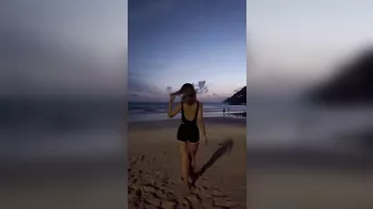 Evening at the beach #shortvideo #viral #fashion #youtubeshorts #beach h #2