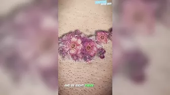 Shorts Temporary Realistic Tattoo Flower. ♥️♥️♥️♥️♥️♥️ #tattoo #tattoosticker #temporarytattoo #4