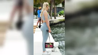 ♥️♥️‍♥️♥️♥️♥️Dog Mom on a Riverside Walk!♥️♥️♥️♥️| Miami River | Boat Zone. ✨♥️♥️ #4