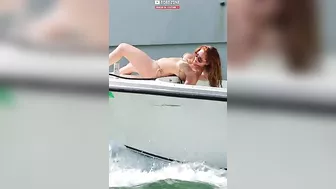 Too HOT!! Best Boat VIBES ❤️‍♥️♥️♥️♥️ №4 #3