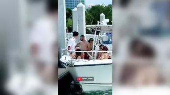 ♥️♥️♥️♥️ Dock Incident ♥️♥️ How many people did you count on that boat? #2