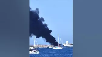 Yacht in FLAMES ???? Why So Many Burnt Boats Lately?