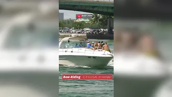 Police WARNING at Haulover Inlet #3